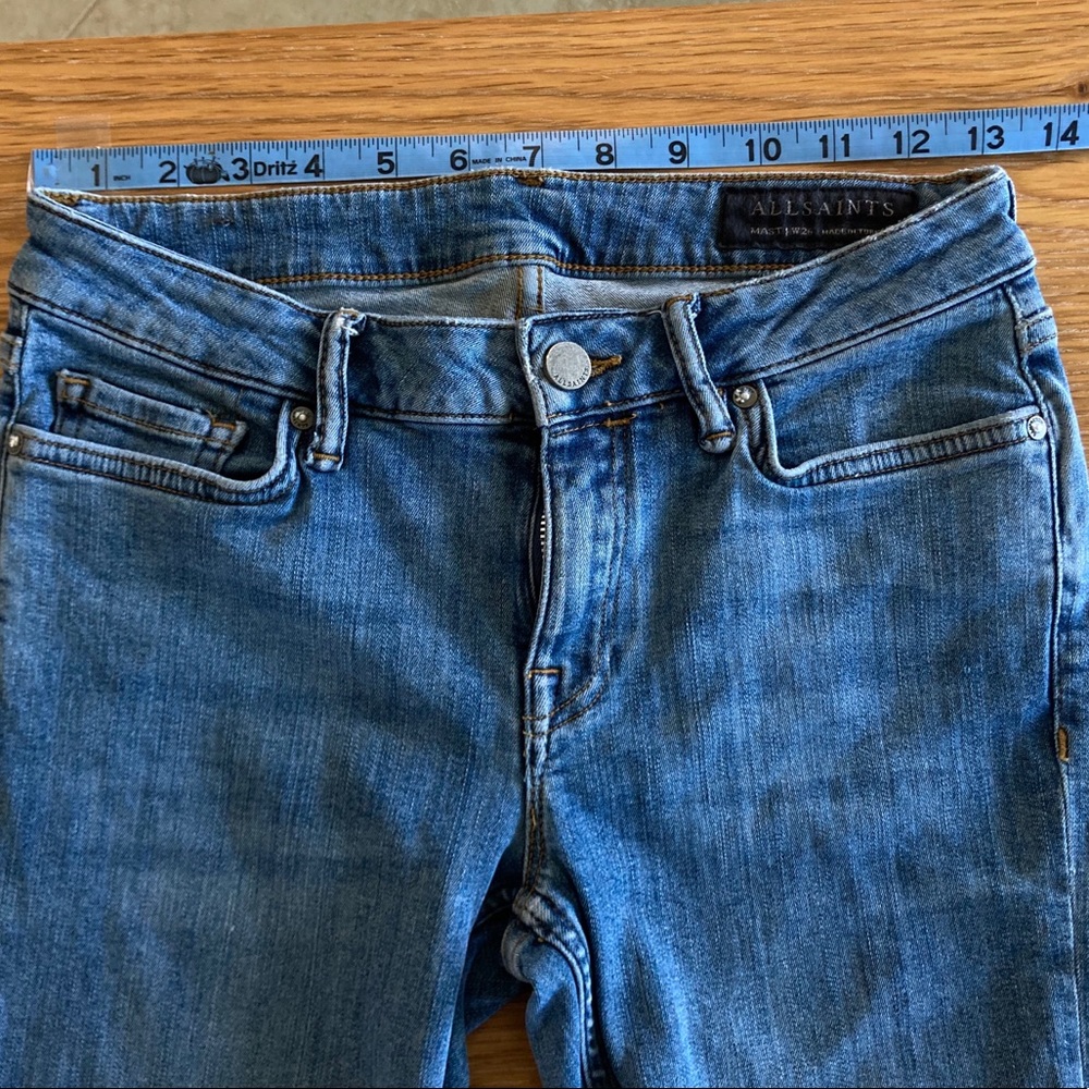 ALL SAINTS Mid-rise skinny jeans - Picture 7 of 9